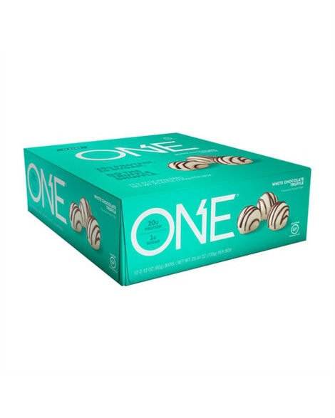 Oh Yeah ONE Bars White Chocolate Truffle 12x60g - proteinbarer
