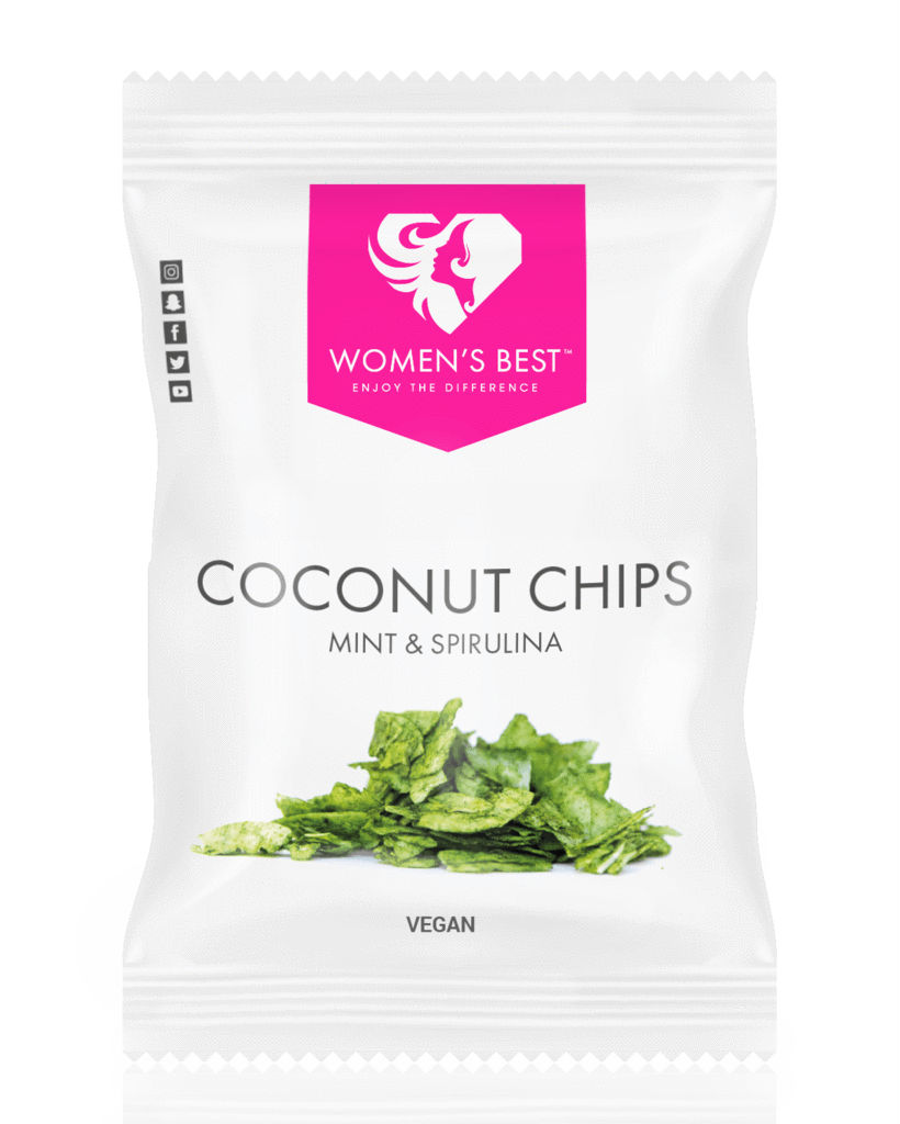 Women's Best Coconut Chips Mint & Spirulina 25g - the body