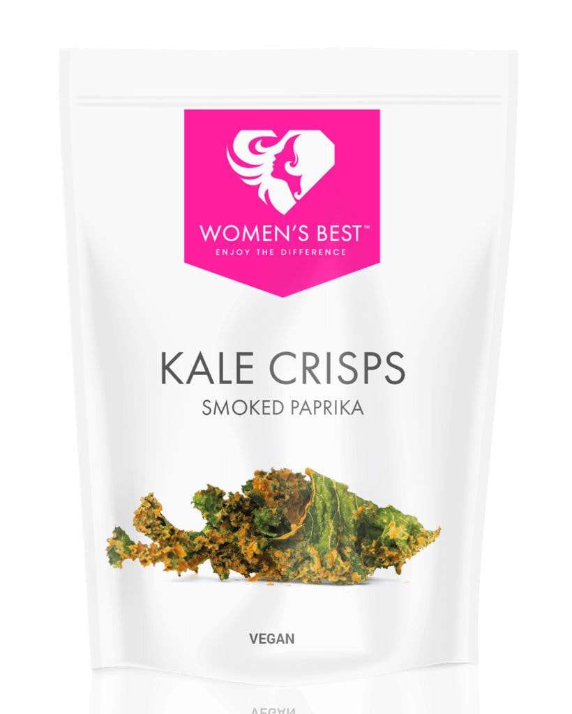 Women's Best Kale Chips Paprika 20g - high protein snacks