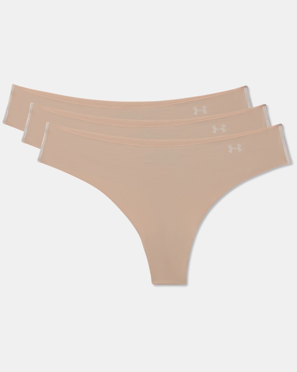 Under Armour PS Thong 3-Pack - Nude - M - compression