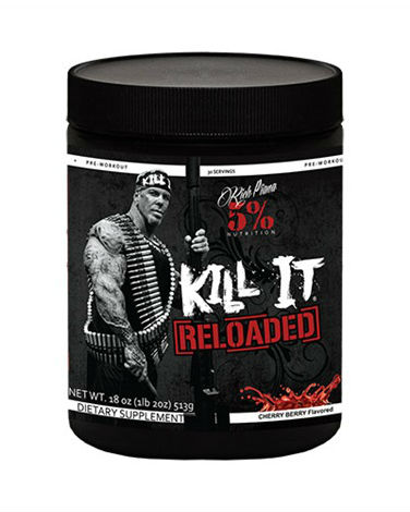 5% Nutrition Kill It Reloaded 513g - Blue Raspberry - creatine powder