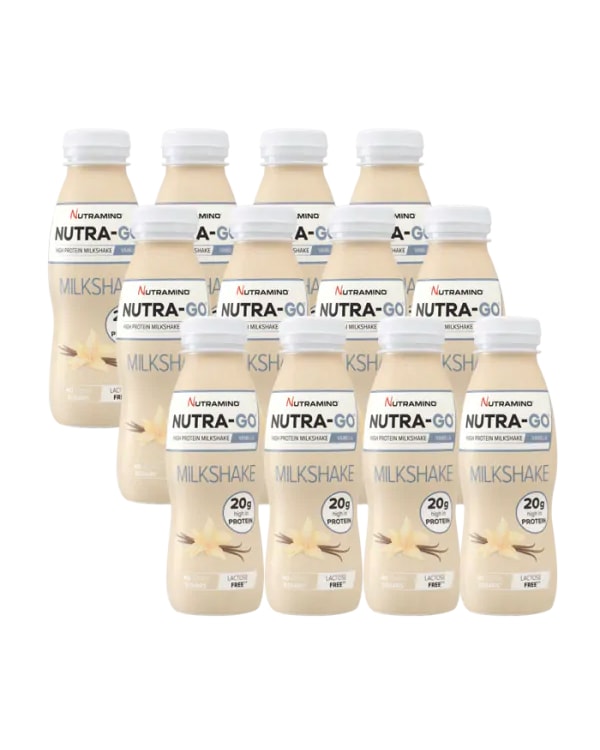 Nutramino Go Protein Milkshake Vanilla 12x330ml