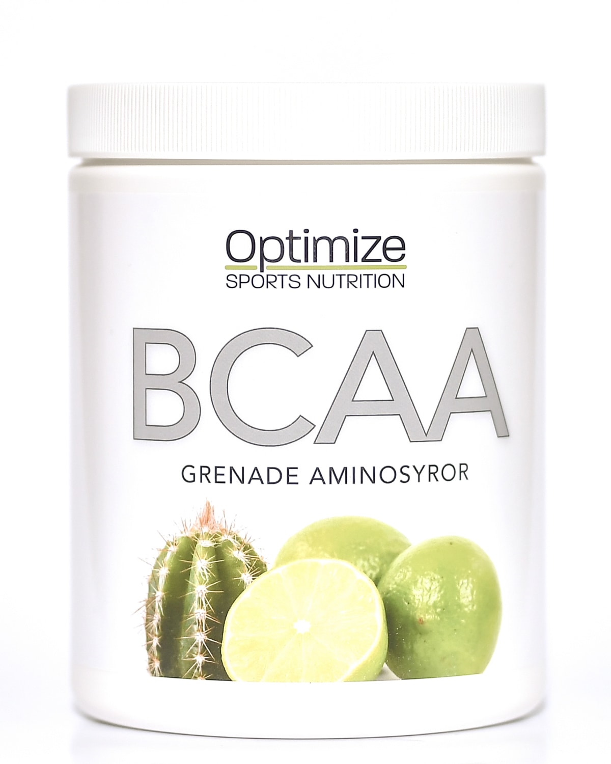 Optimize Sports Nutrition BCAA Kaktus & Lime 400g - vegansk