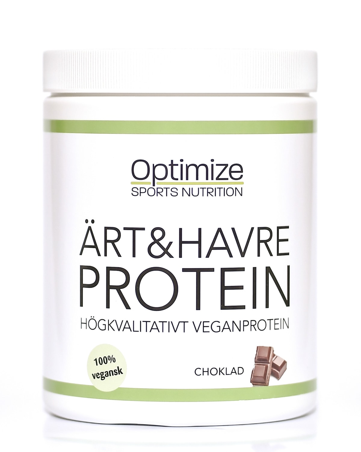 Optimize Sports Nutrition Erte- og Havreprotein 500g - glutenfri