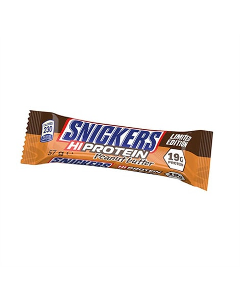 Snickers Hi-Protein Peanutbutter 57g - collagen powder