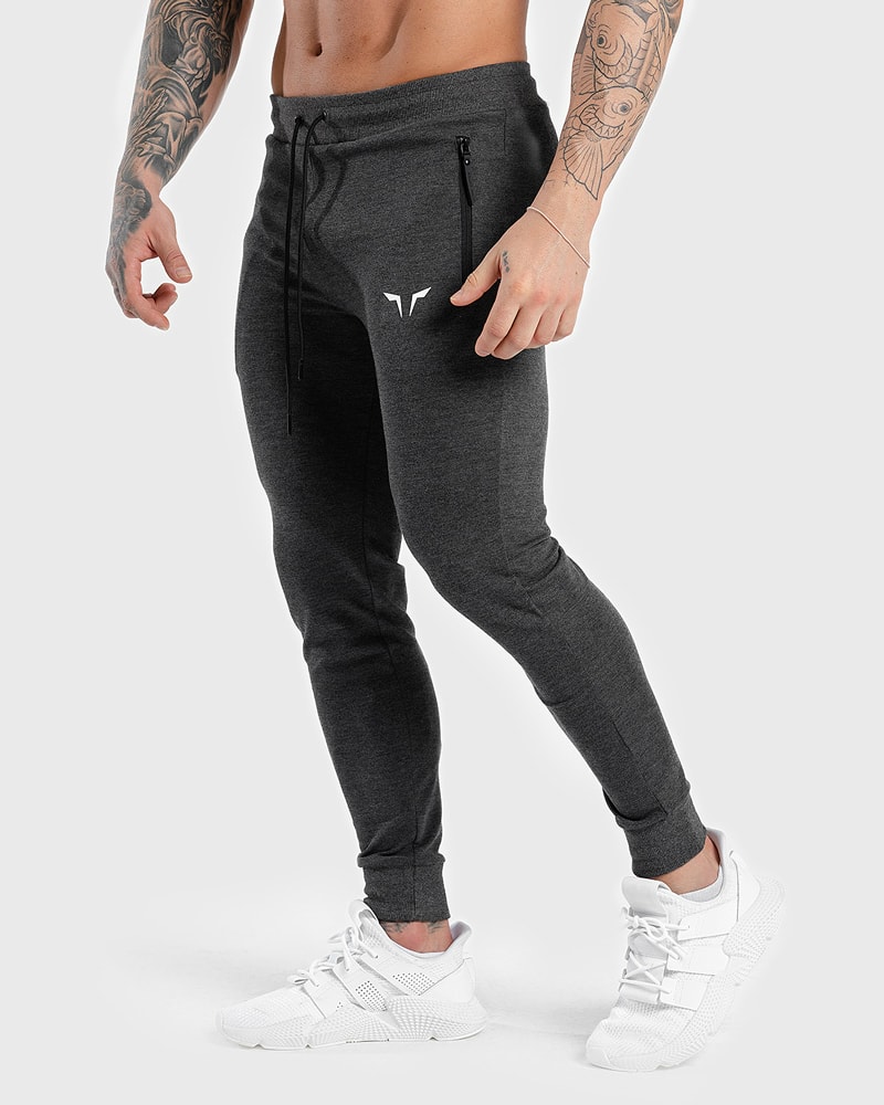 Squat Wolf - Statement Classic Joggers - Grey - XL - til