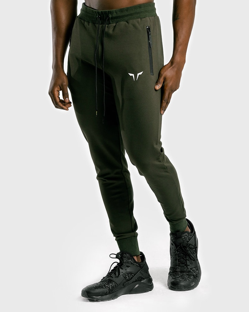 Squat Wolf - Statement Classic Joggers - Olive - S - til