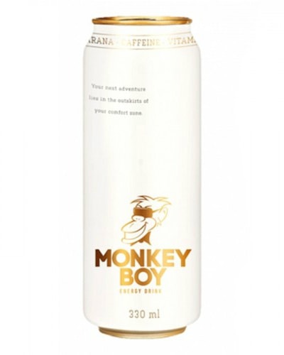 Monkey Boy Energy Zero 330ml - vitamin barn