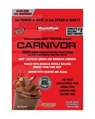 MuscleMeds Carnivor Biffprotein 3.62kg - Chocolate - beste kosttilskudd
