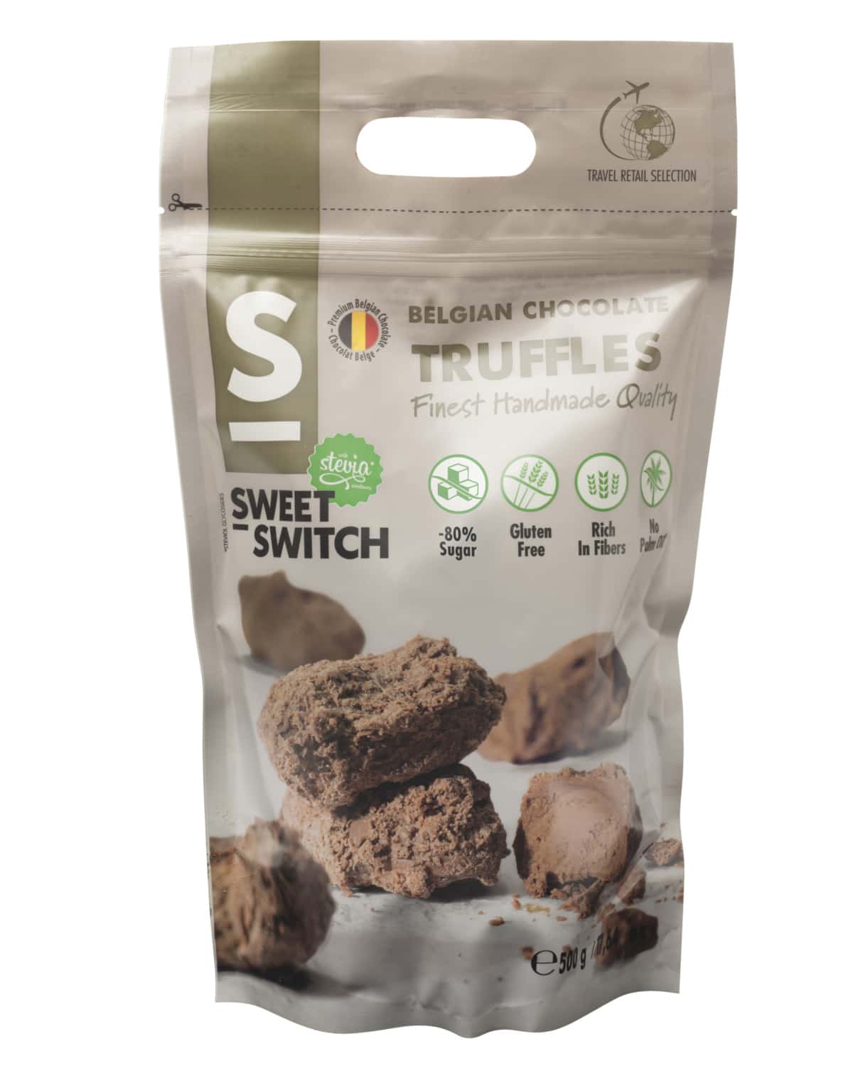 Sweet-Switch Sugarfree Belgian Truffles 150g - uten salt