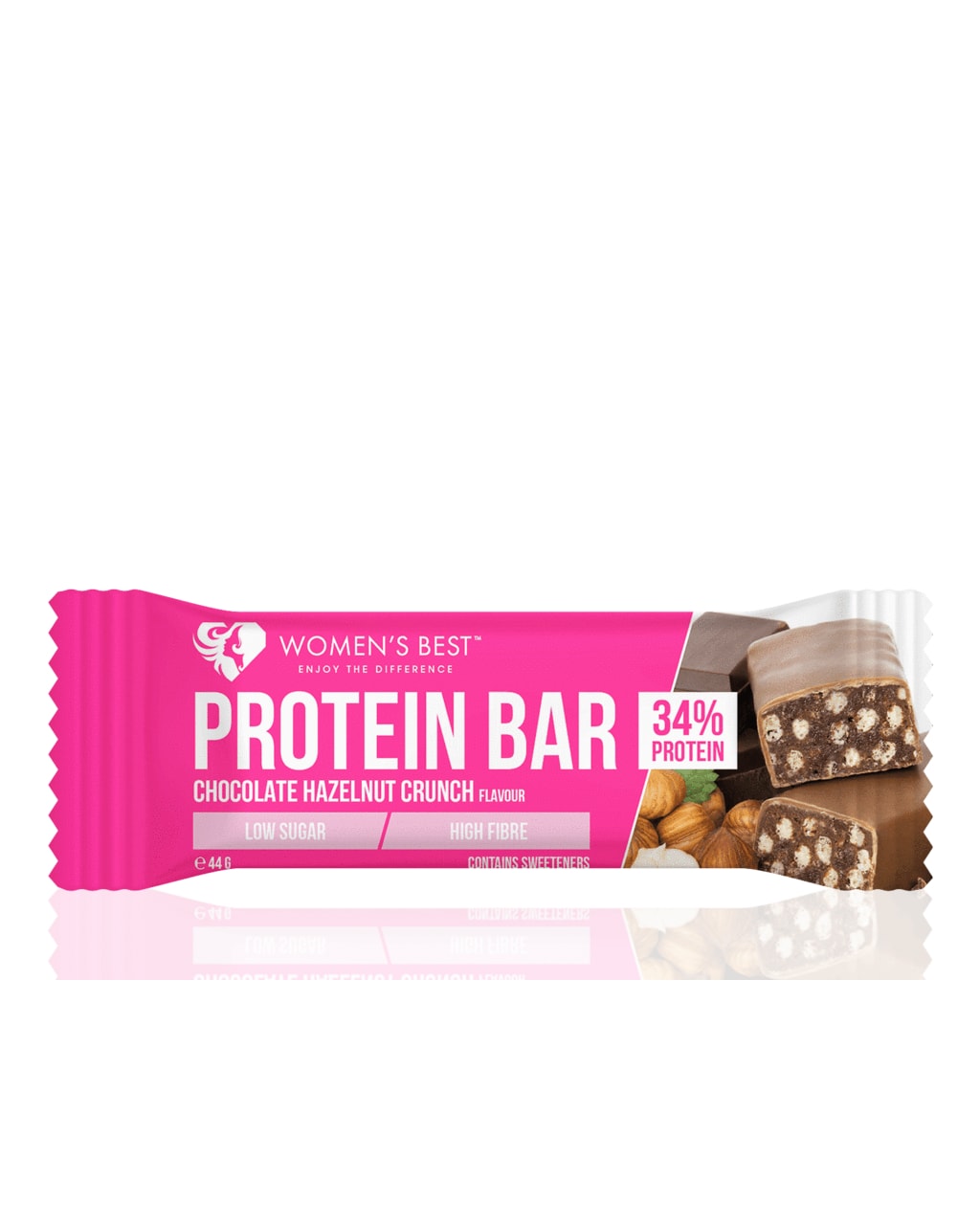 Women's Best Protein Bar Hazelnut Crunch 44g - cocoa powder