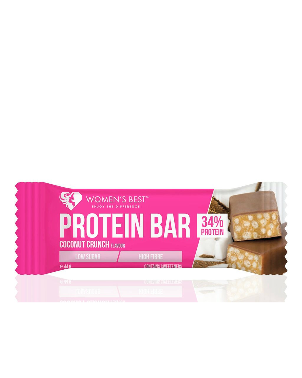 Women's Best Protein Bar Coconut Crunch 44g - cocoa powder