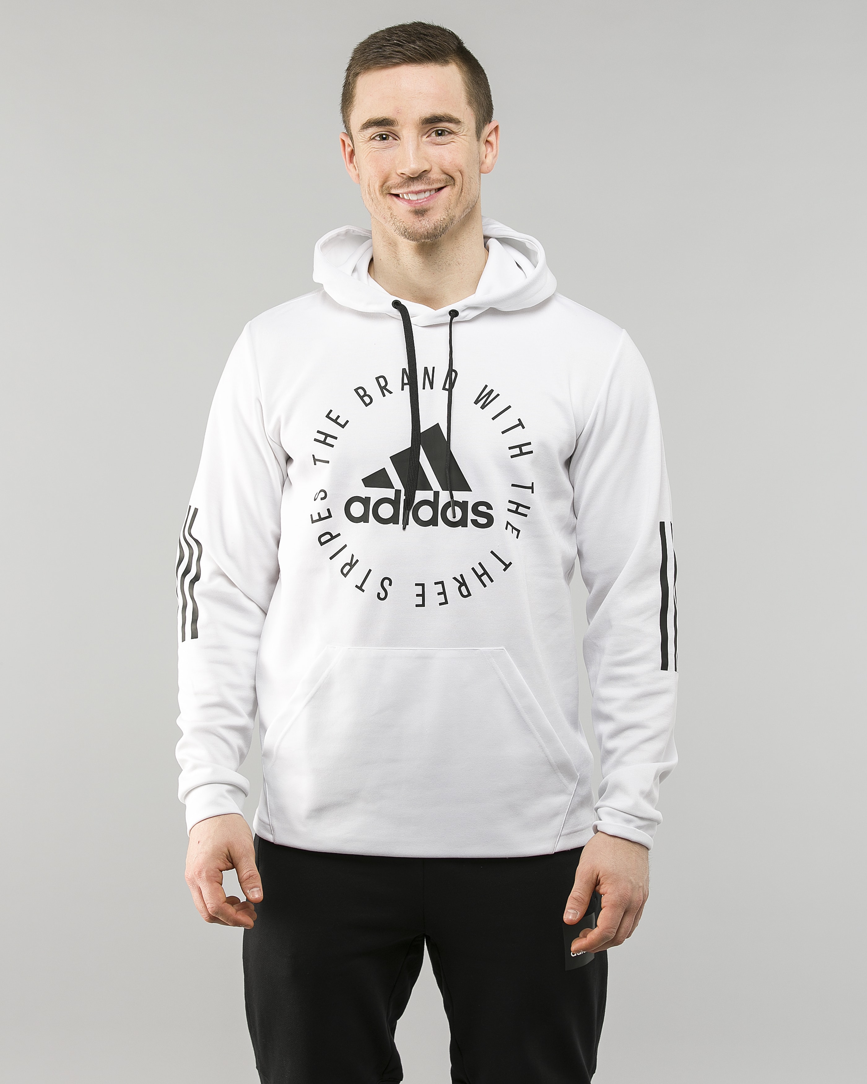 Adidas Sports ID Hoodie White Tights.no