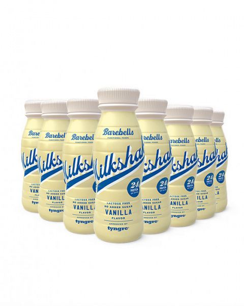 Barebells Milkshake Vanilje 8x330ml - proteinshake
