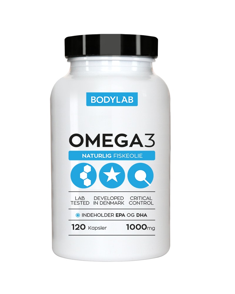 Bodylab Omega-3 120x1000mg - kapsler