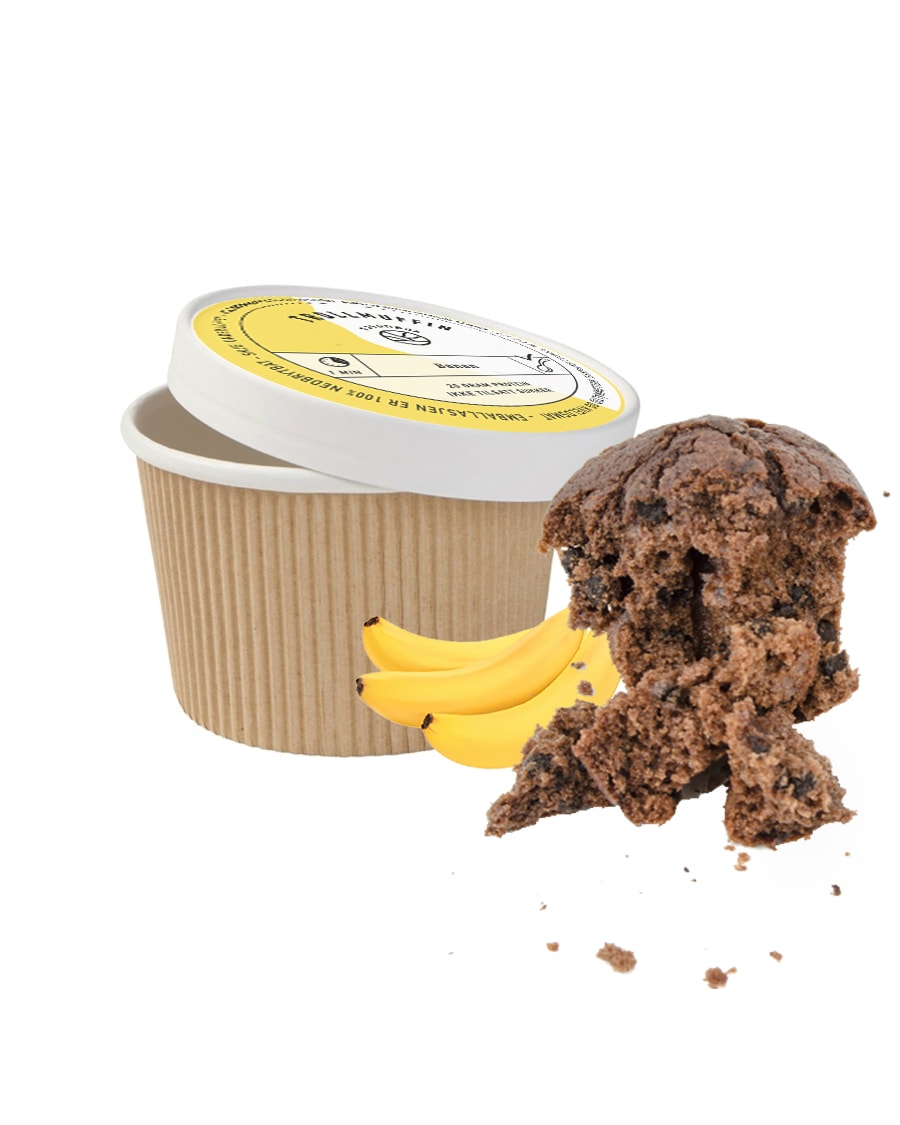 Fjordbox - Trollmuffin - Banan 100g - til