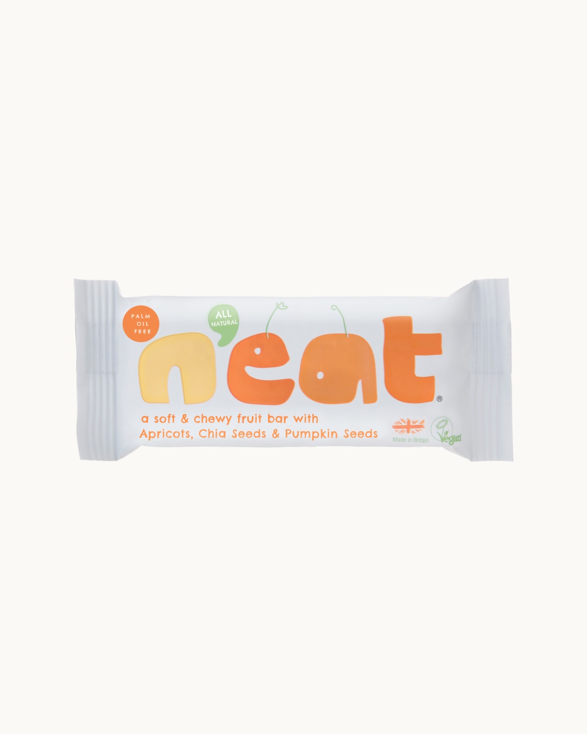 N’eat Natural Fruit Bar Apricots, Chia Seeds & Pumpkin Seeds 45g - til