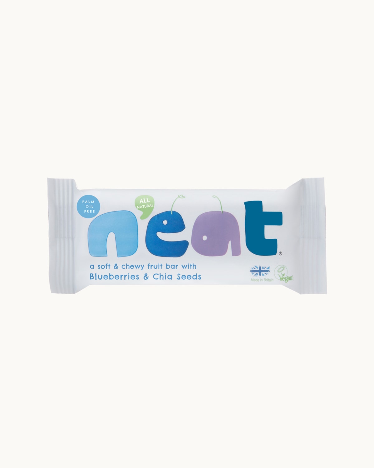 N’eat Natural Fruit Bar Blueberries & Chia Seeds 45g - til