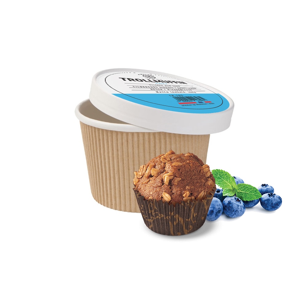 Fjordbox - Trollmuffin - Blåbær 100g - make protein shake
