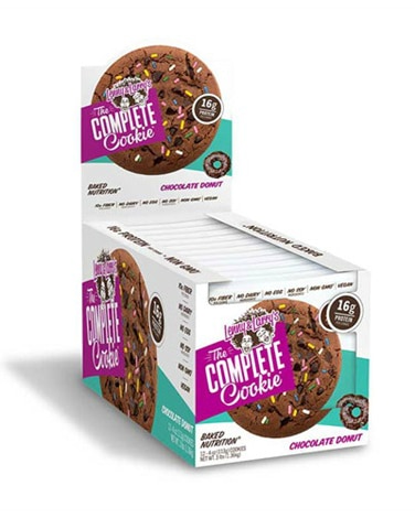 Lenny &amp; Larry Protein Cookie Chocolate Donut 12x113g