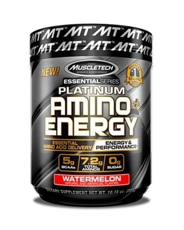 MuscleTech Platinum Amino Energy 317g - Tropical Mango - til