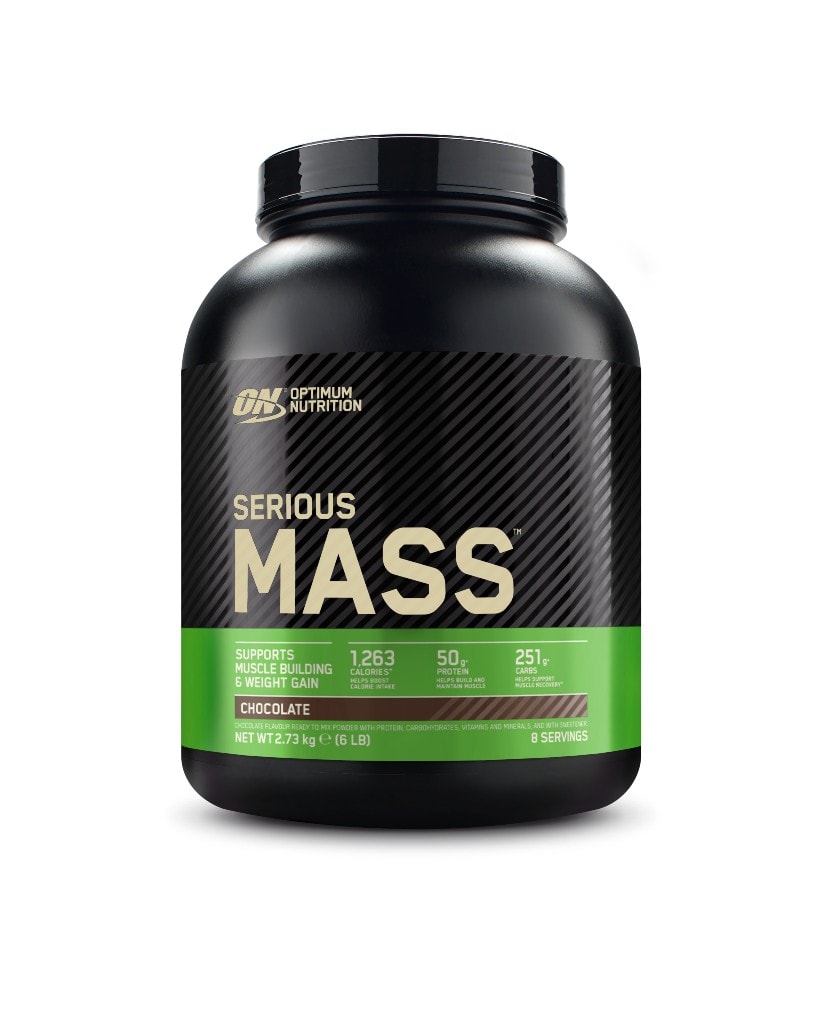 Optimum Nutrition Serious Mass 2.72kg - Strawberry - whey protein for