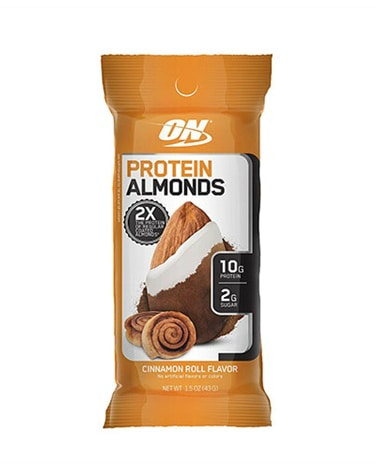 Optimum Nutrition Protein Almonds - Cinnamon Roll 43g - whey and