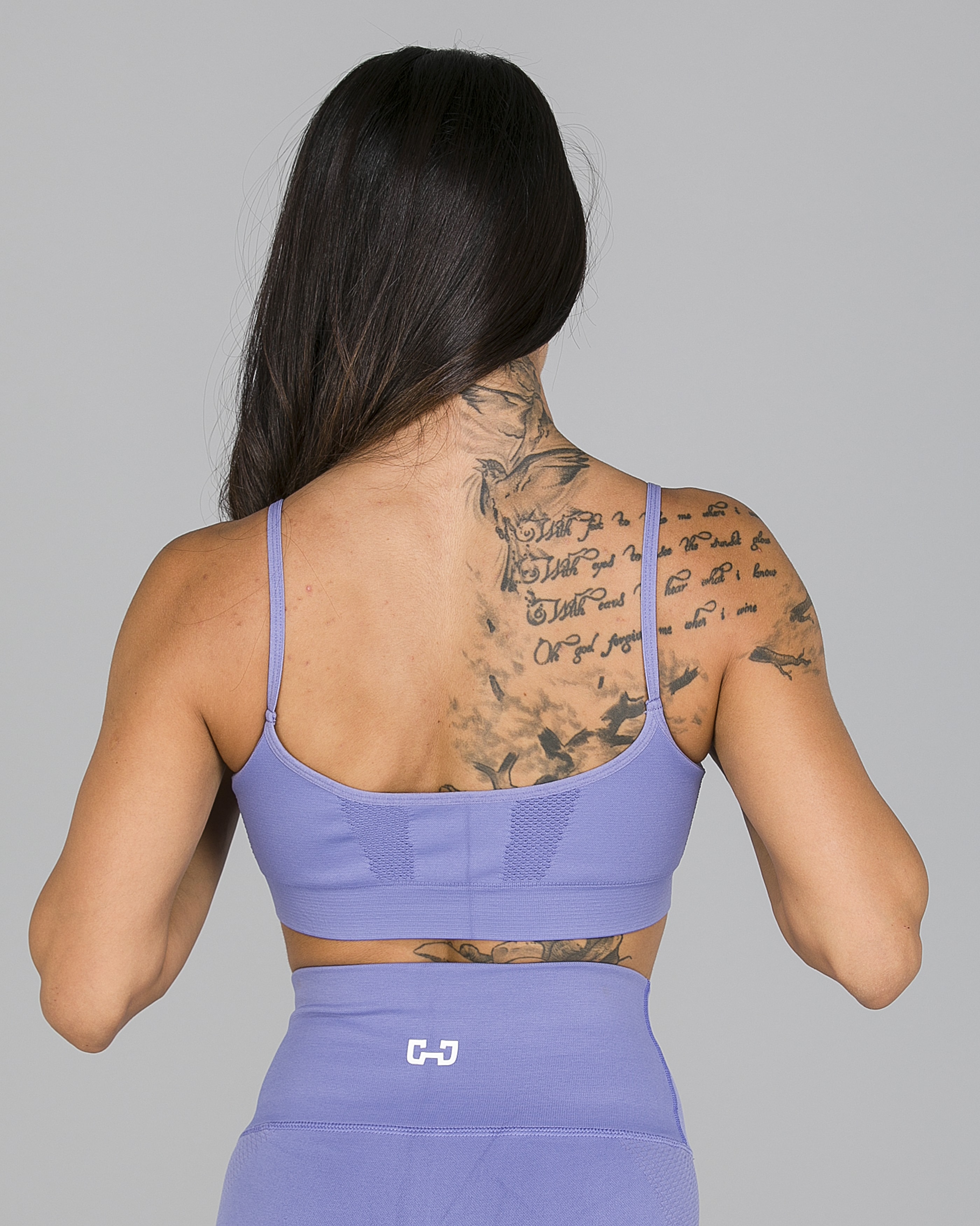 Gymjunky - Fall Seamless Performance Sportsbh - Soft Lavender4