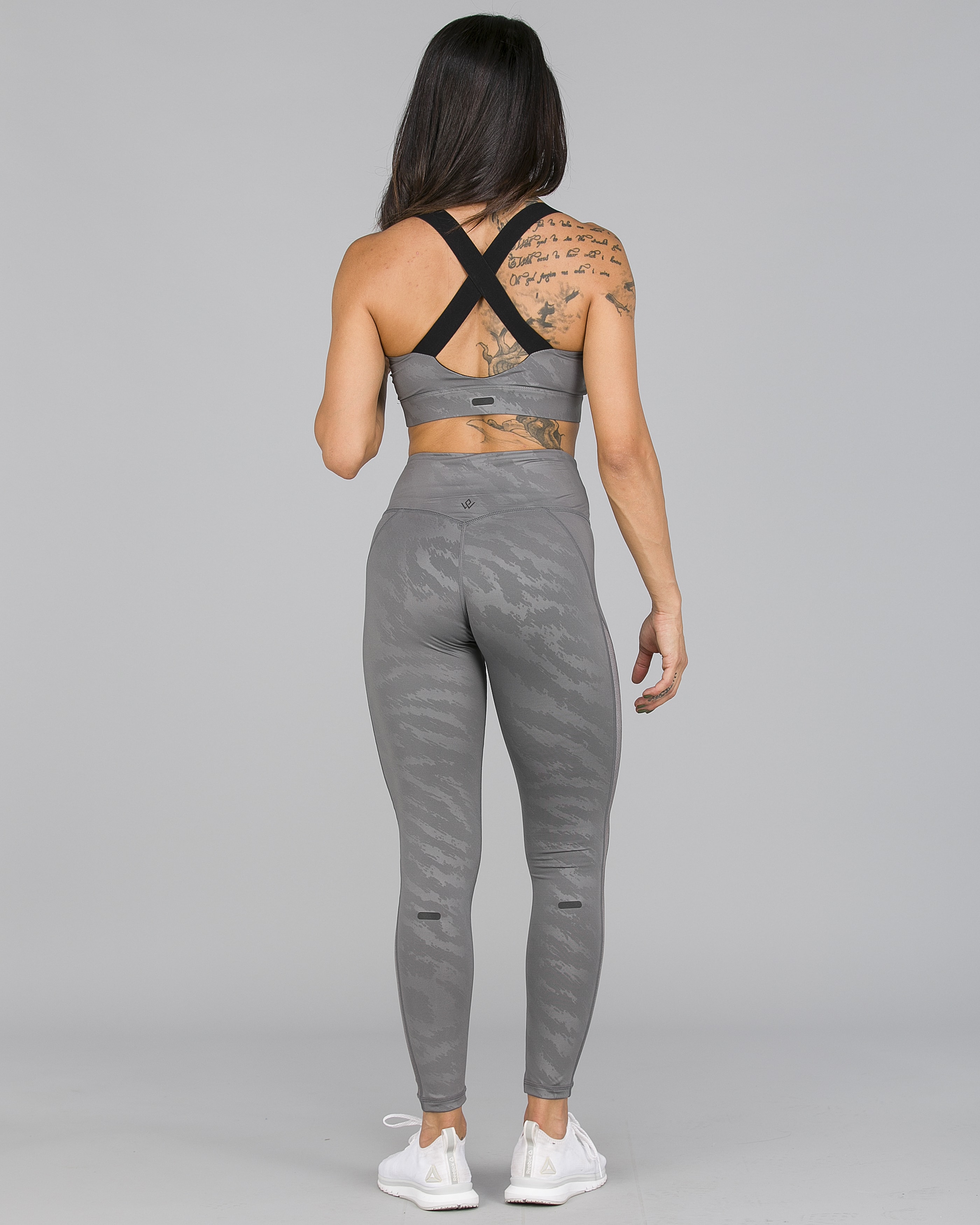 Workout Empire Elevate Leggings Silver Tights.no