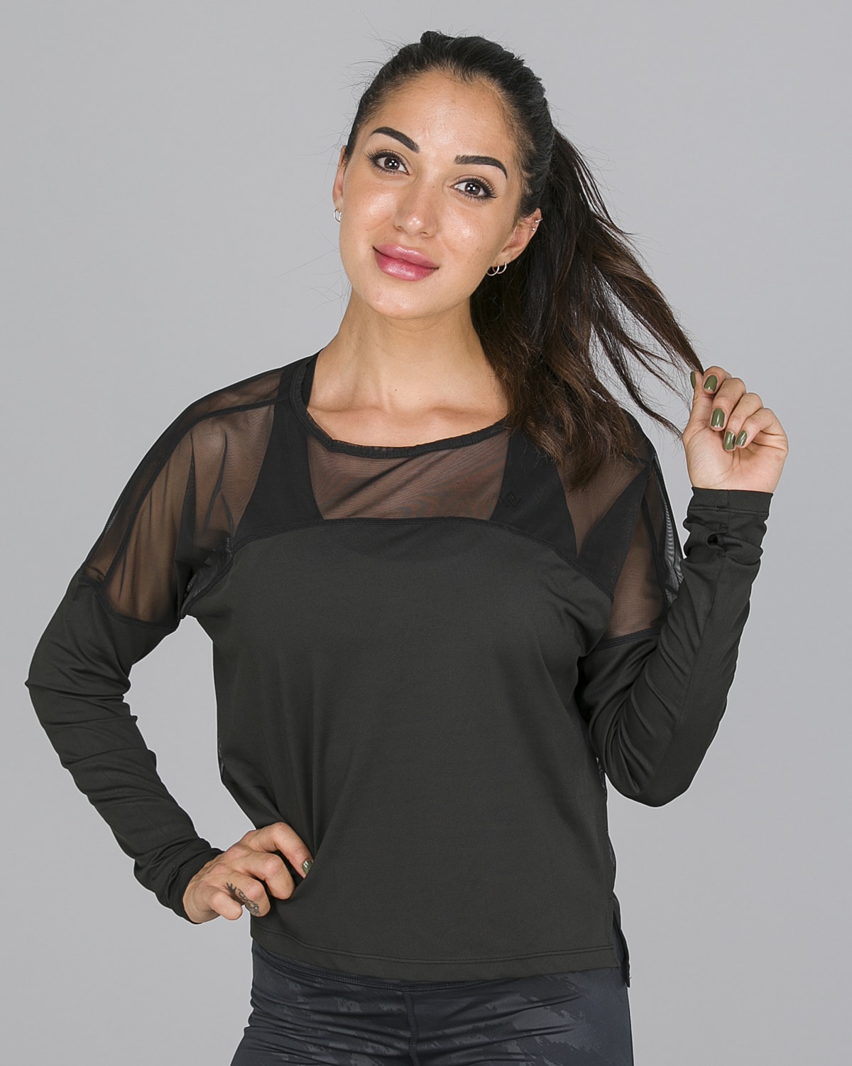 Workout Empire - Herrstedt Longsleeve - Svart - M - clothes