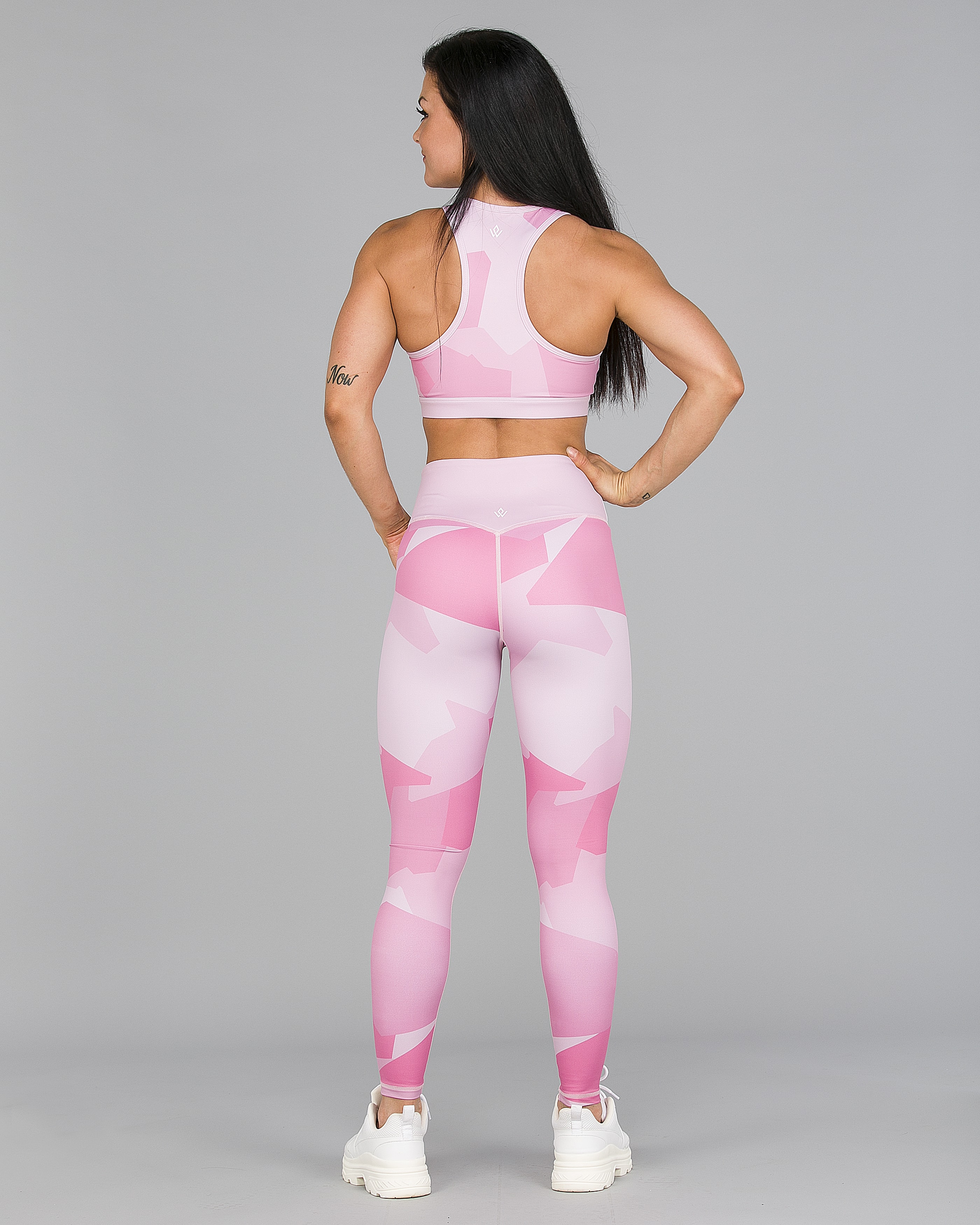 Workout Empire – Camo Shape Leggings – Wood Rose11