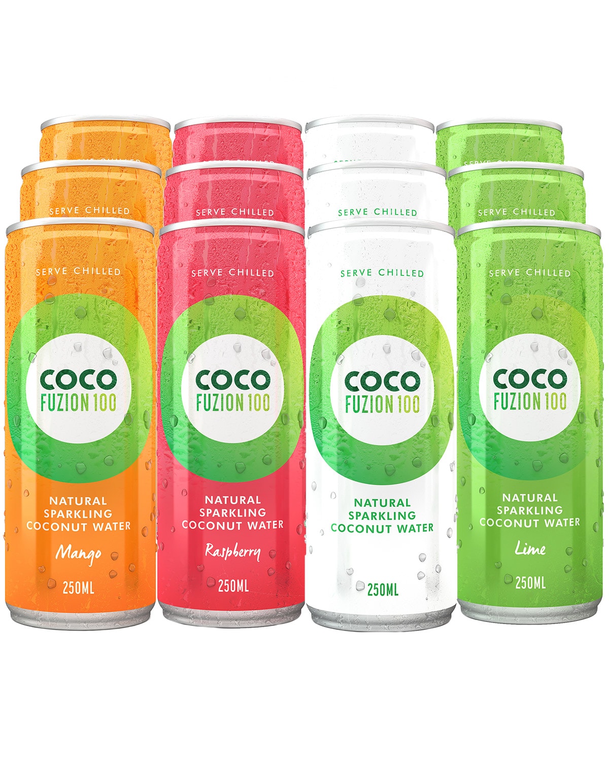 12-pack Coco Fuzion 250 ml - Datotilbud - protein for