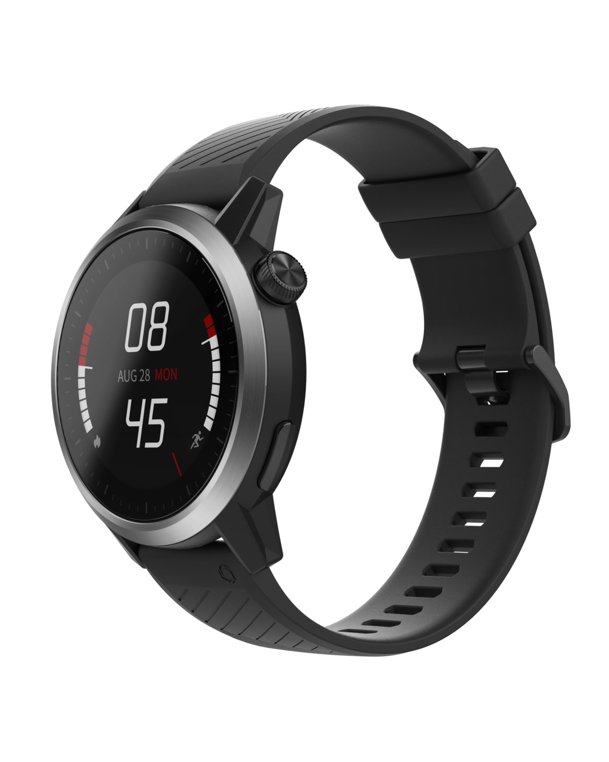 Coros APEX Watch 46mm Silver - before workout