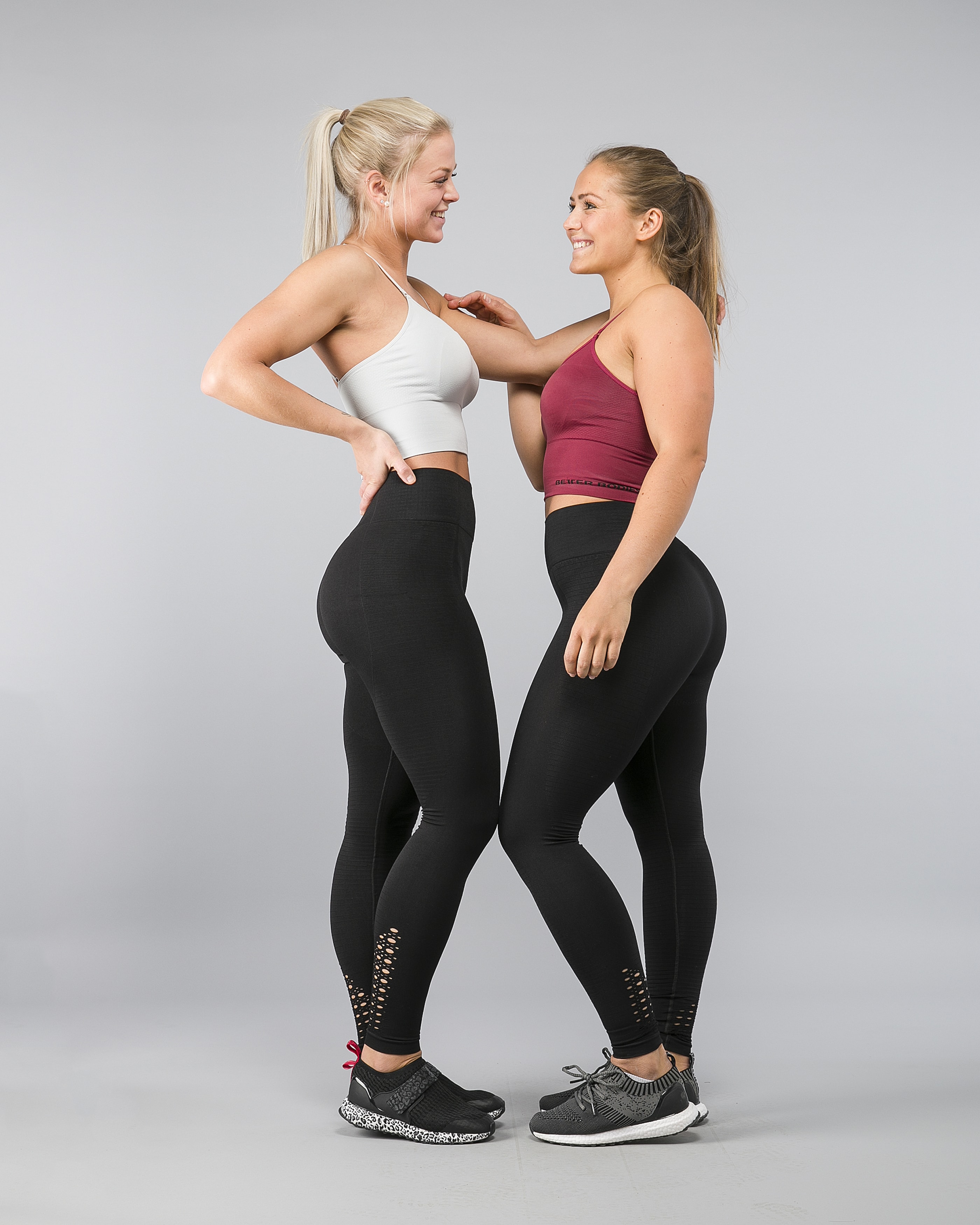 LEVITY SETT Ombre Tights Black Tights.no