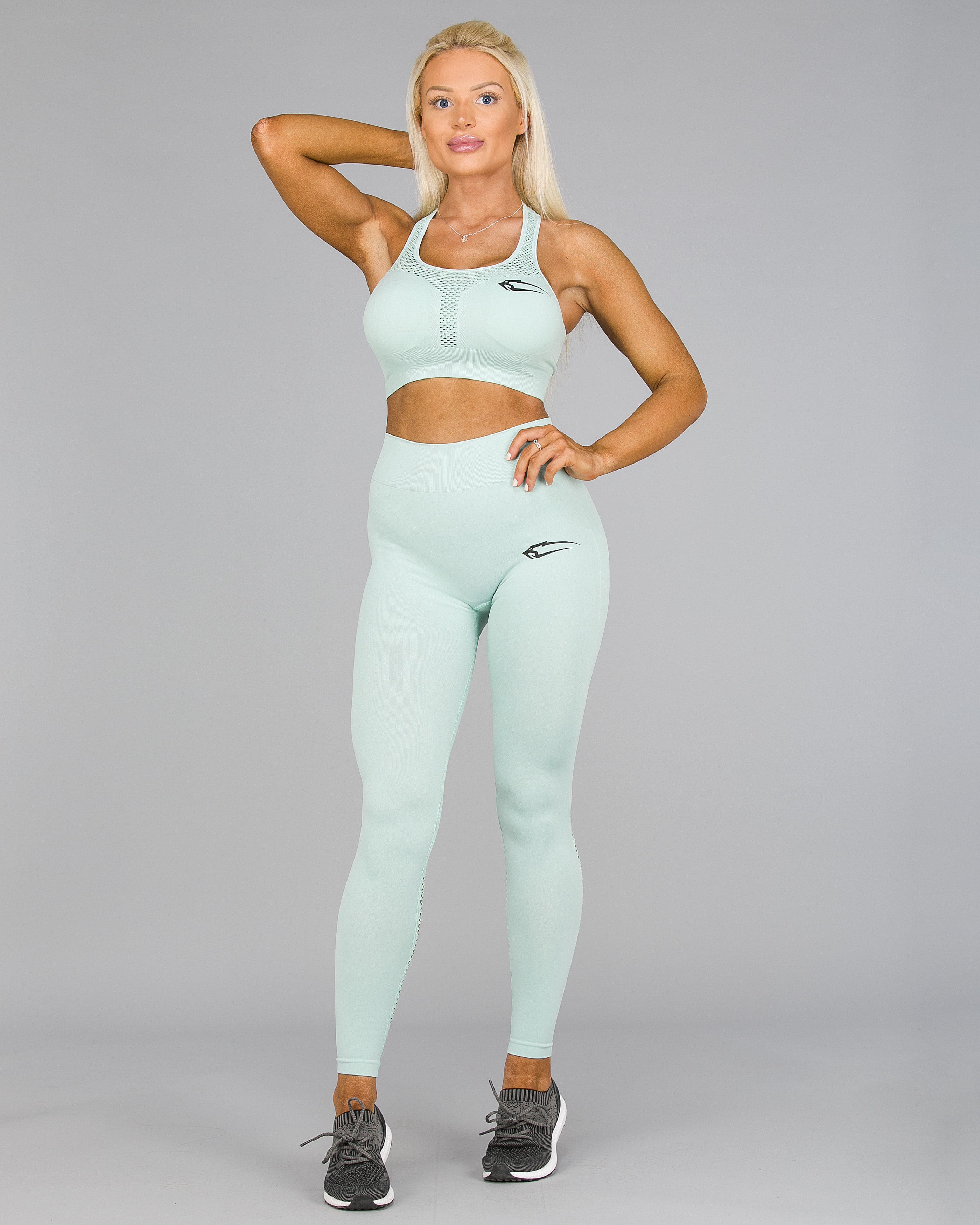 Smilodox - Airless High Waist Leggings - Mint1