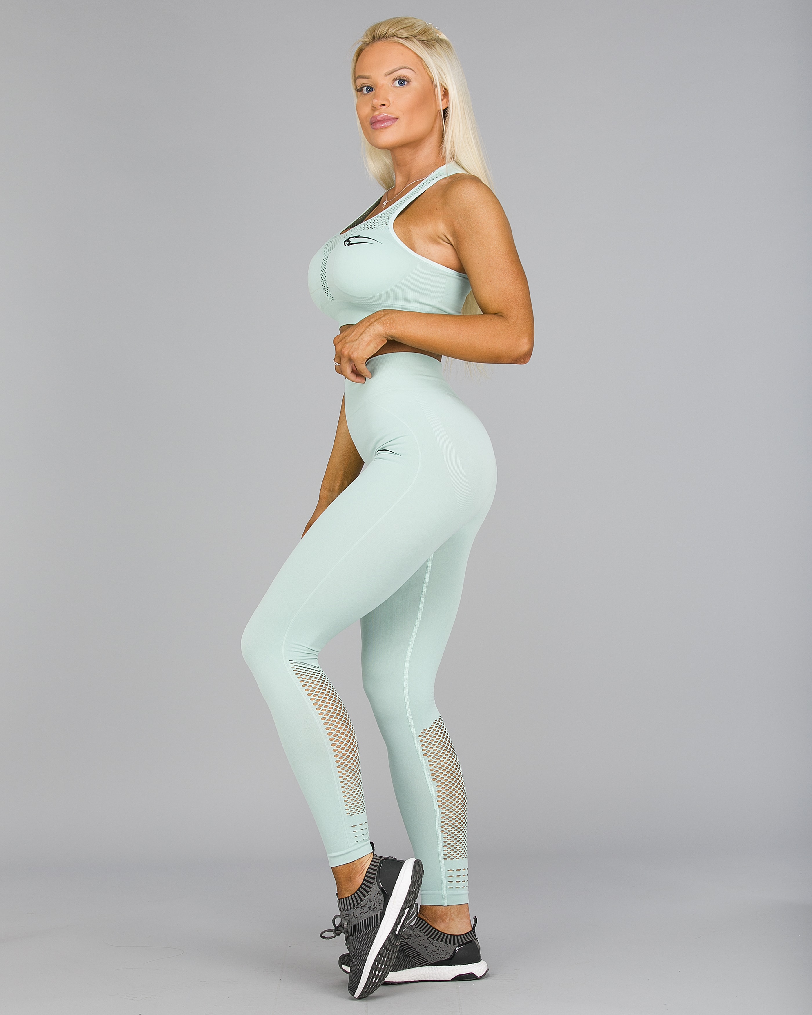Smilodox - Airless High Waist Leggings - Mint2