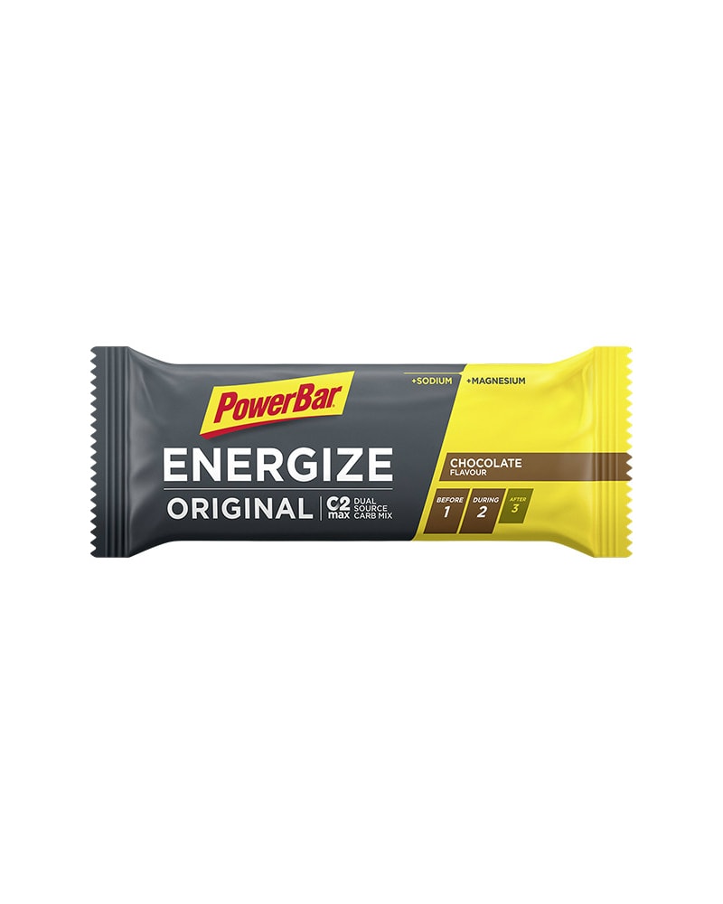 Powerbar Energize Bar Chocolate 55g - protein powder for