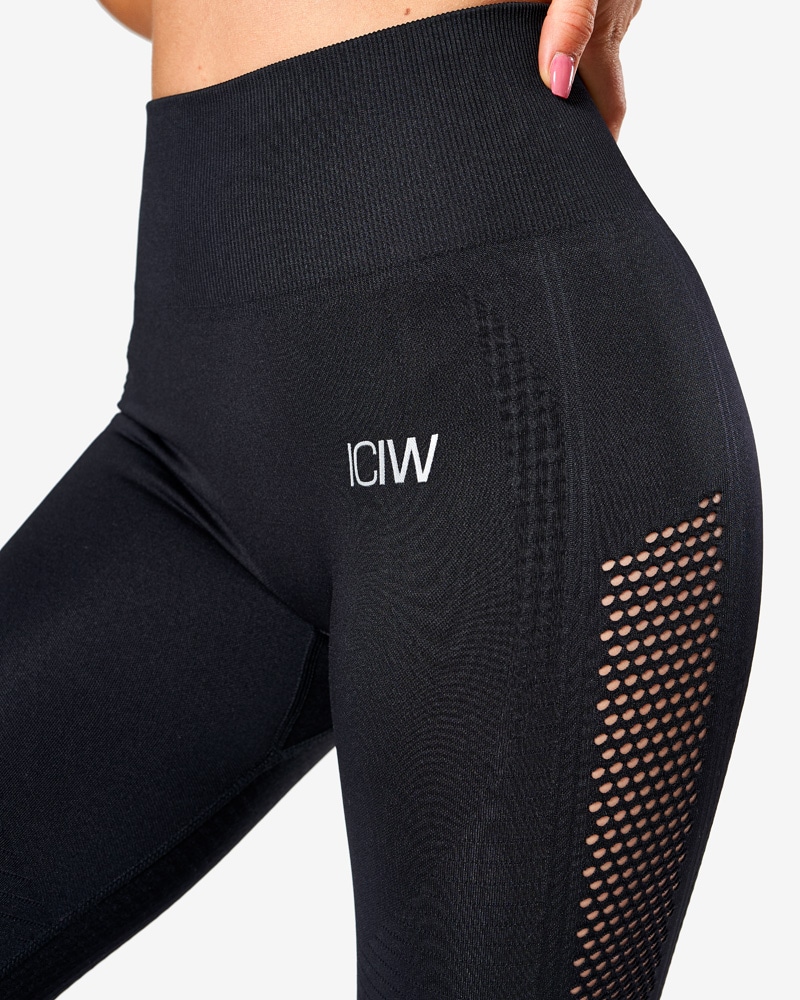 ICANIWILL – Dynamic Seamless 7/8 Tights Black 