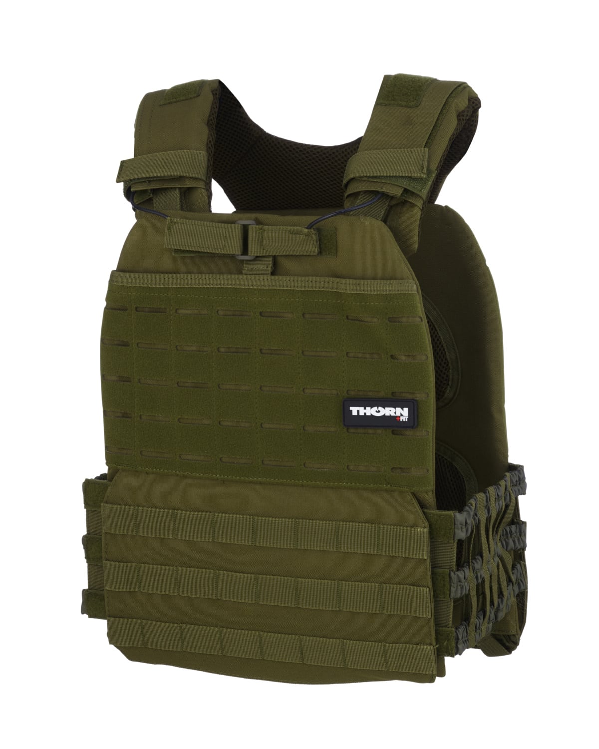 Thornfit Tactical Weight Vest Army Green 4,7 kg - sett dame