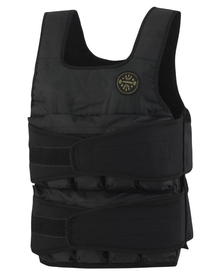 Thornfit Weighted Vest 10 kg BLK - til