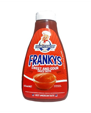 Franky's Bakery Calorie Free Sauce - Sweet & Sour 425ml - the
