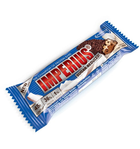 IronMaxx Reduced Sugar Protein Bars Coconut 45g - collagen powder