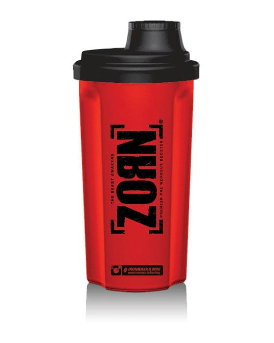 IronMaxx Shaker Red & Black 700ml