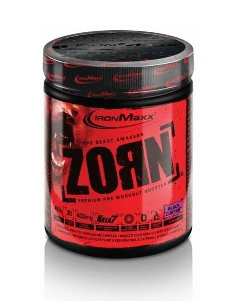 IronMaxx Zorn PWO 480g - Mango - drink powder