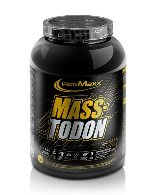 IronMaxx Masstodon 2kg - Vanilla - whey protein for