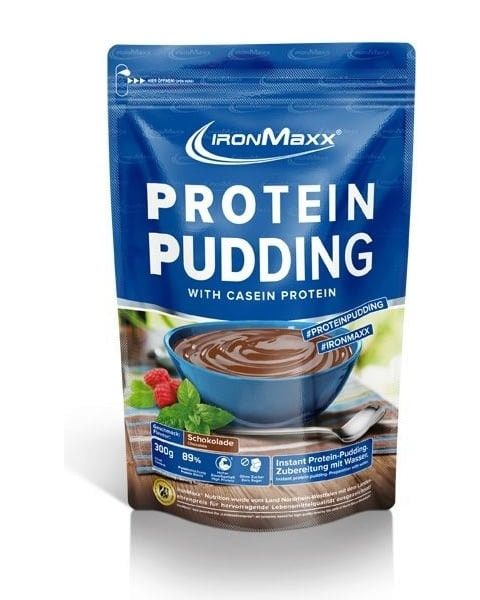 IronMaxx Protein Pudding Chocolate 300g - is whey