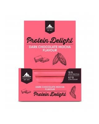 Multipower Protein Delight Bar - Dark Chocolate Mocha 18x35g - the