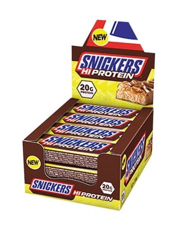 Snickers Hi-Protein Bar 12x55g - collagen powder