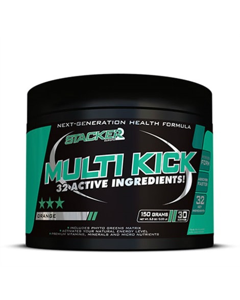 Stacker2 Multi-Kick 150g - greens powder