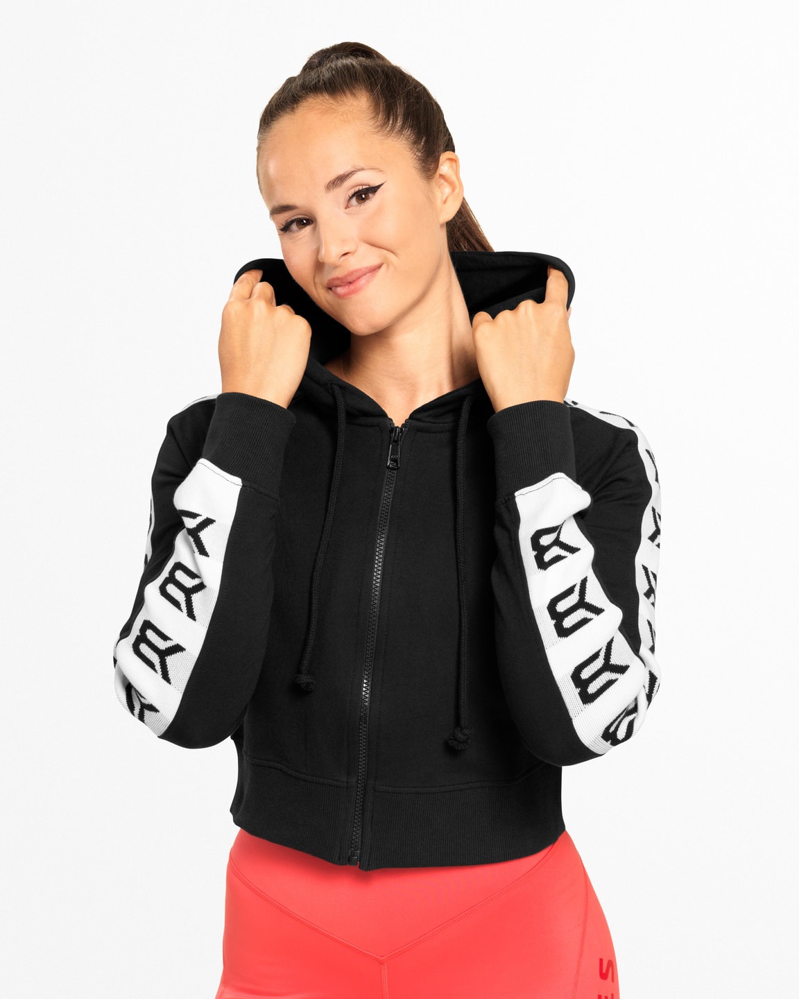 Better bodies vesey top cropped hoodie